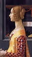 Retrato de Giovanna Tornabuoni por Domenico Ghirlandaio. in 2020 ...