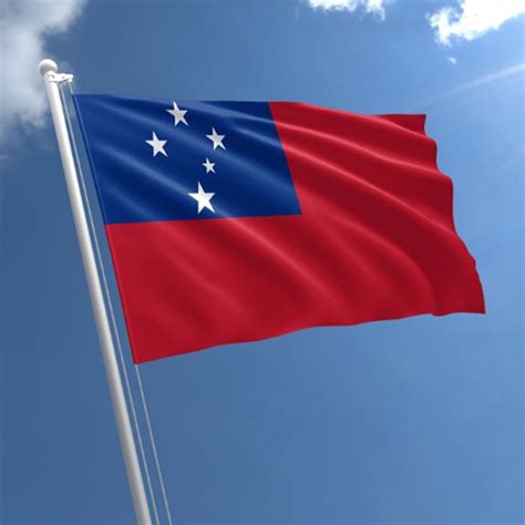 Customized Samoa National Flags Buy Product