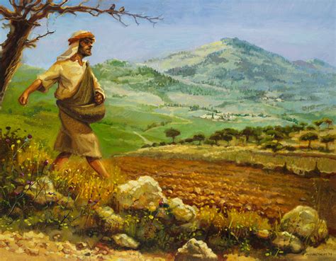 The Bible In Paintings Jesus Parable Of The Sower