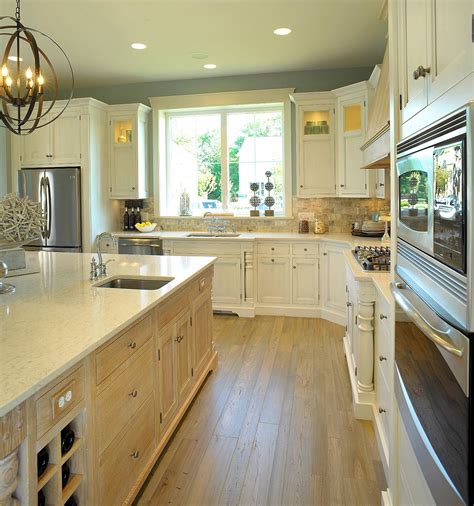 Pedini san diego white oak integra contemporary kitchen san. Mullet Cabinet — Bright Whitewashed Kitchen