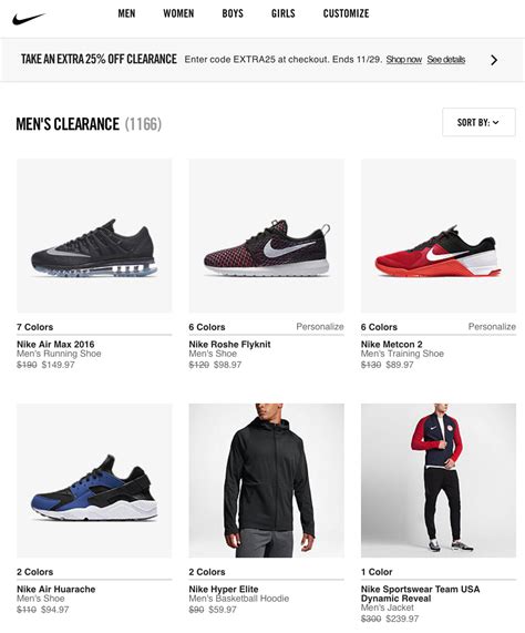 Nike Black Friday 2017 Sale And Outlet Deals Blacker Friday