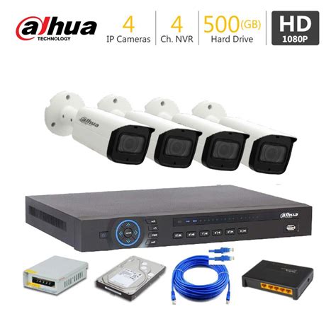 Buy 4 Full Hd Ip Camera Package Dahua Securityexperts
