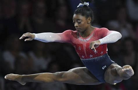 Simone Biles Wins Record Breaking 21st World Gymnastics Championships Medal Sport News