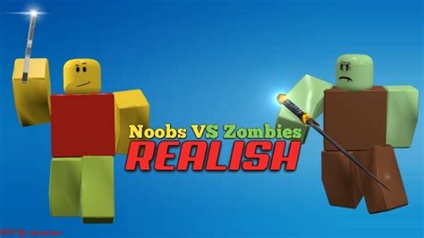 1 Noobs Vs Zombies Realish Beta Roblox In 2021 Roblox Zombie