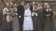 BBC Two - Arthur and Charlotte, outside the church - Being the Brontes ...