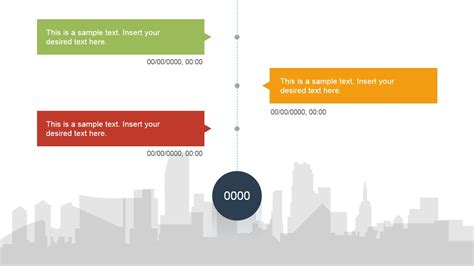 Vertical Timeline Powerpoint Template Slidemodel