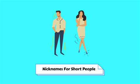 Nicknames For Short People That Are Cute And Funny