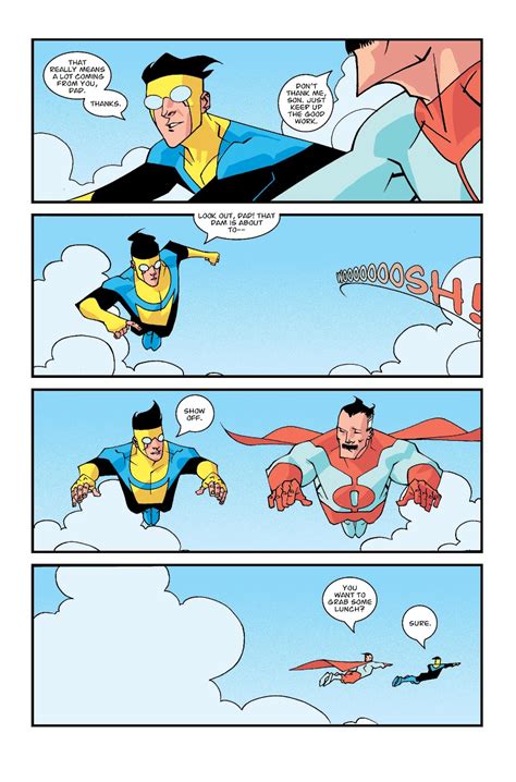 invincible and omni man first team up comicnewbies