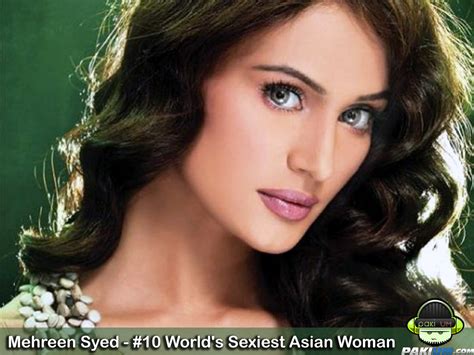 Mehreen Syed Ranked 10 In Worlds Sexiest Asian Women