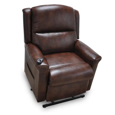 Raeghan leather power lift reclining chair. Province Faux Leather Lift Recliner - Cedar Hill Furniture