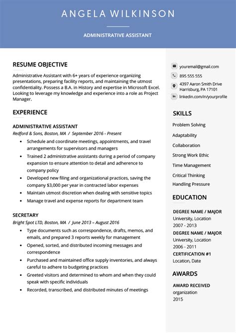 Level up your resume with these professional resume examples. How to Make an ATS Friendly Resume (5+ ATS Resume Templates)