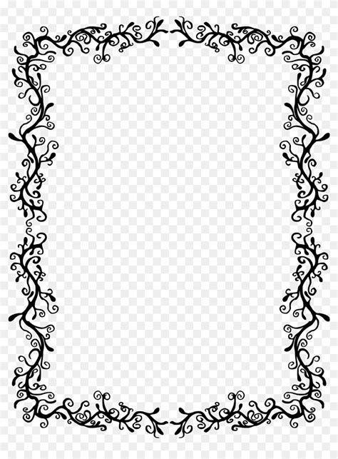 Borders Drawing Love Letter Vintage Border Transparent Background Hd