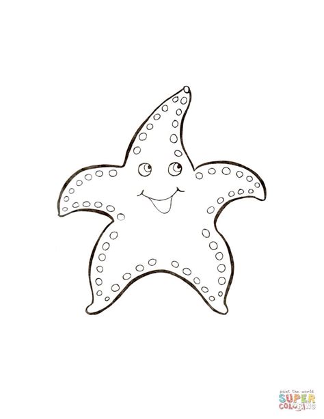 Sea Star Coloring Page Free Printable Coloring Pages