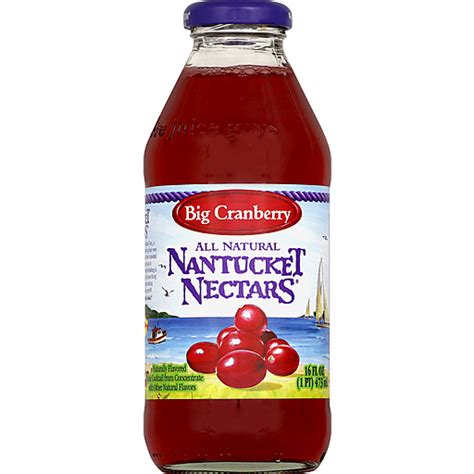 Nantucket Nectars Cranberry Soft Drinks Foodtown
