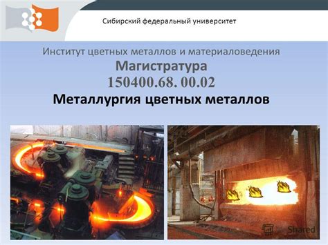 Презентация на тему Сибирский федеральный университет Институт цветных металлов и