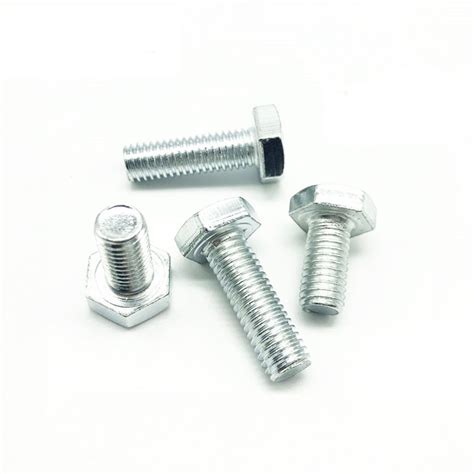 Galvanised Customized Hex Bolt Full Thread Half Thread Hex Bolts China Stainless Steel Bolt