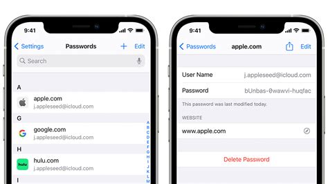 How To Find And Manage Saved Passwords On An Iphone