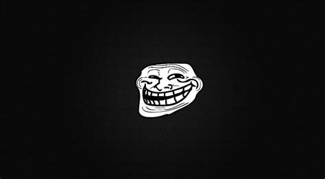 Troll Face Black Background Humourop