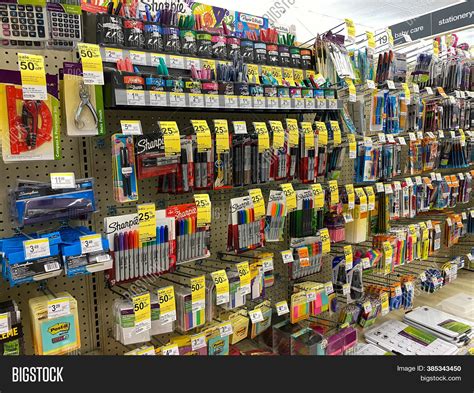 School Office Supply Image And Photo Free Trial Bigstock