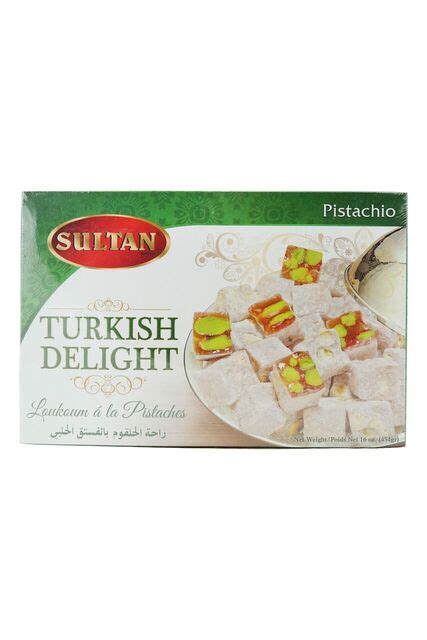 Sultan Pistachio Turkish Delight Oz