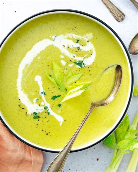 Creamy Celery Soup A Couple Cooks