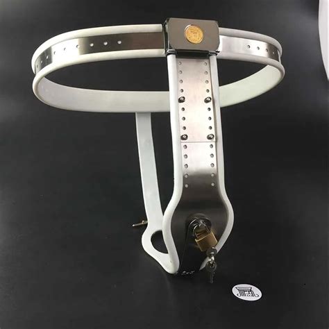 Buy Stainless Steel Female Pants Chastity Belt With