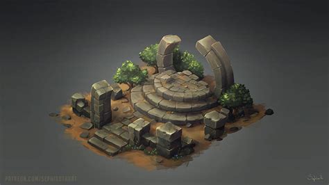 Ancient Ruin By Sephiroth Art On Deviantart