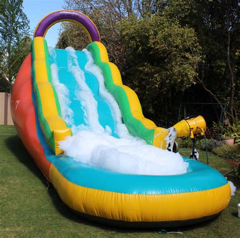 6m Wave Slide Foam Bloemfontein Jumping Castles Rinas Jumping Castles