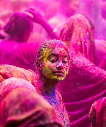Holi Festival Pink India Festival De Colores Fotos Increibles