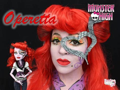 MAKEUP MONSTER HIGH OPERETTA MAQUIAGEM ARTÍSTICA YouTube