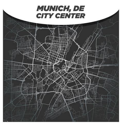Munich Map Illustrations Royalty Free Vector Graphics And Clip Art Istock