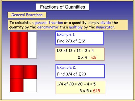 Ppt Fractions Of Quantities Powerpoint Presentation Free Download