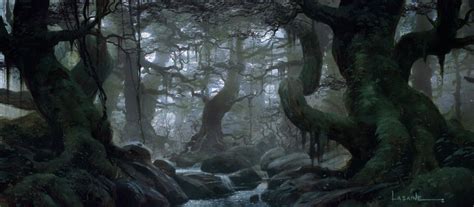 Fangorn Forest Lord Of The Rings Пейзажи Фэнтези Художественное