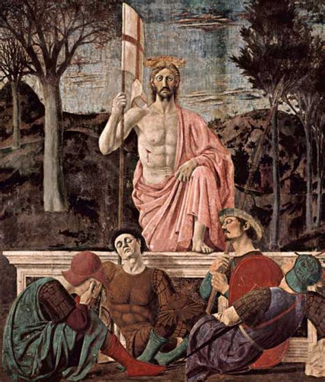 La Résurrection Du Christ Tableau De Piero Della Francesca