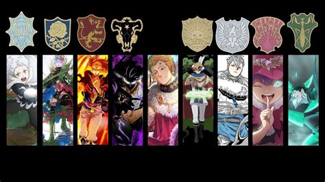 Black Clover Magic Knight Squad Captains Ranked According To Power