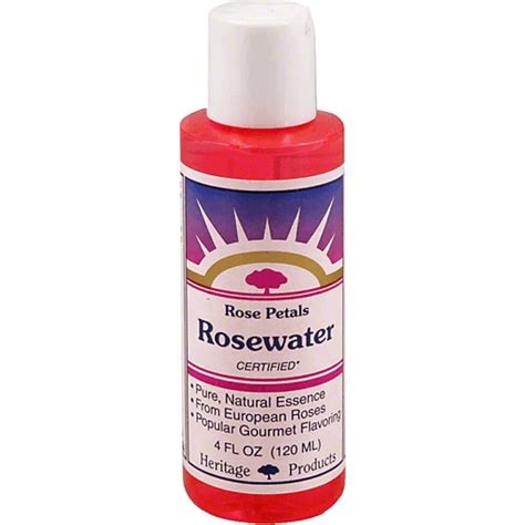 Heritage Rosewater Rose Petals Soft Drinks Langensteins