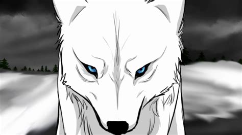 Anime wolves wolf cool deviantart background aniu hdblackwallpaper pups male rp stay fight widescreen wide. White Wolf With Blue Eyes Anime - Novocom.top