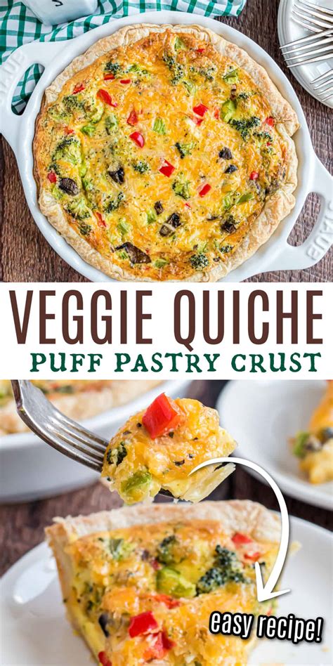Easy Vegetable Quiche Recipe Shugary Sweets
