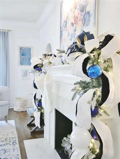 2019 Blue And White Christmas Decorating Tour Thistlewood Farm