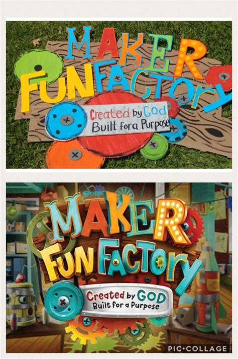 Maker Fun Factory Logo Vbs 2017 Vbs Crafts Arts And Crafts Maker Fun