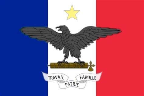 Bandeira Alternativa Da França De Vichy Bandeiras Bandeirinhas