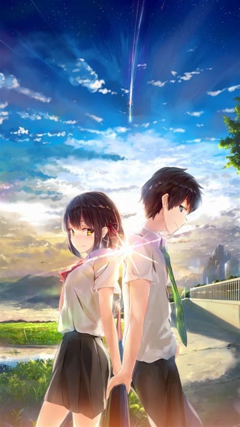 Kimi no na wa) is a 2016 japanese animated romantic fantasy film produced by comix wave films and released by toho. Kimi no Na Wa Mitsuha Wallpaper for Android - APK Download