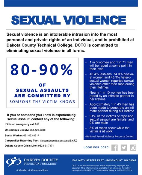 Sexual Assault Prevention Awareness Month DCTC News