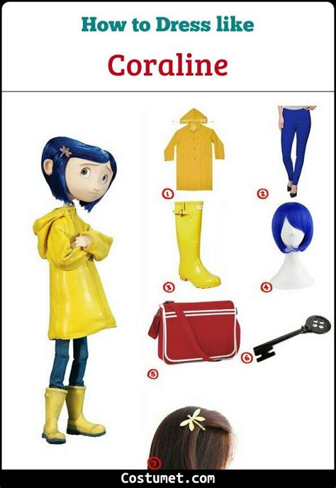 Coraline Costume For Cosplay And Halloween