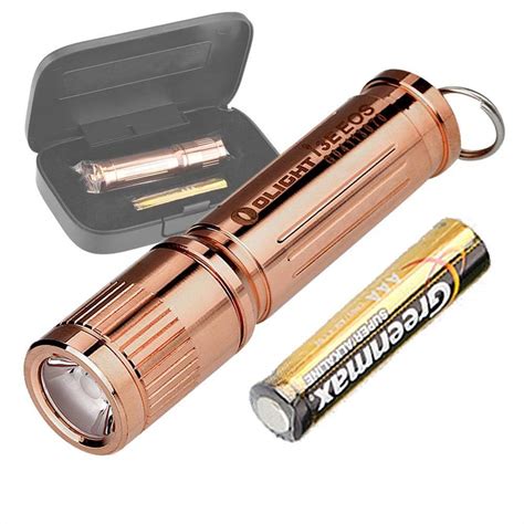 Olight 120 Lumens I3e Copper Lens Aaa Flashlight Compact Keychain