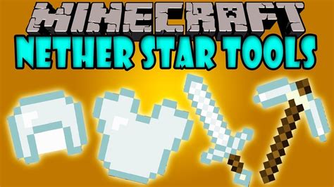 Crafting Nether Star Tools In Minecraft Youtube
