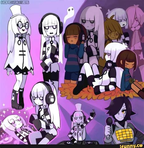 Mettaton Napstablook Frisk Undertale Undertaletrash Undertale