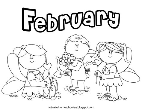 Free Valentines Day February Coloring Page Adult Coloring Book Pages
