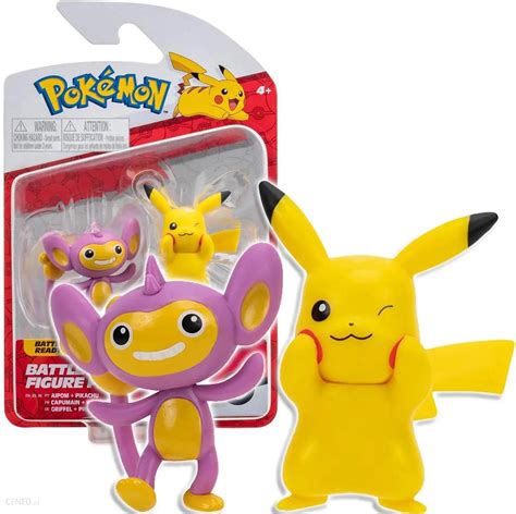 Pokemon Aipom I Pikachu Figurka Kolekcjonerska Battle Figure Pack 2635