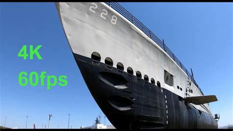 Uss Drum Ss 228 Wwii Submarine Tour 4k 60fps Youtube